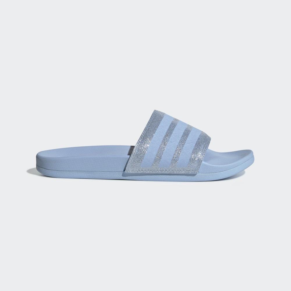 Adidas Women's Adilette Comfort Slides Blue/Blue Ireland EE6817